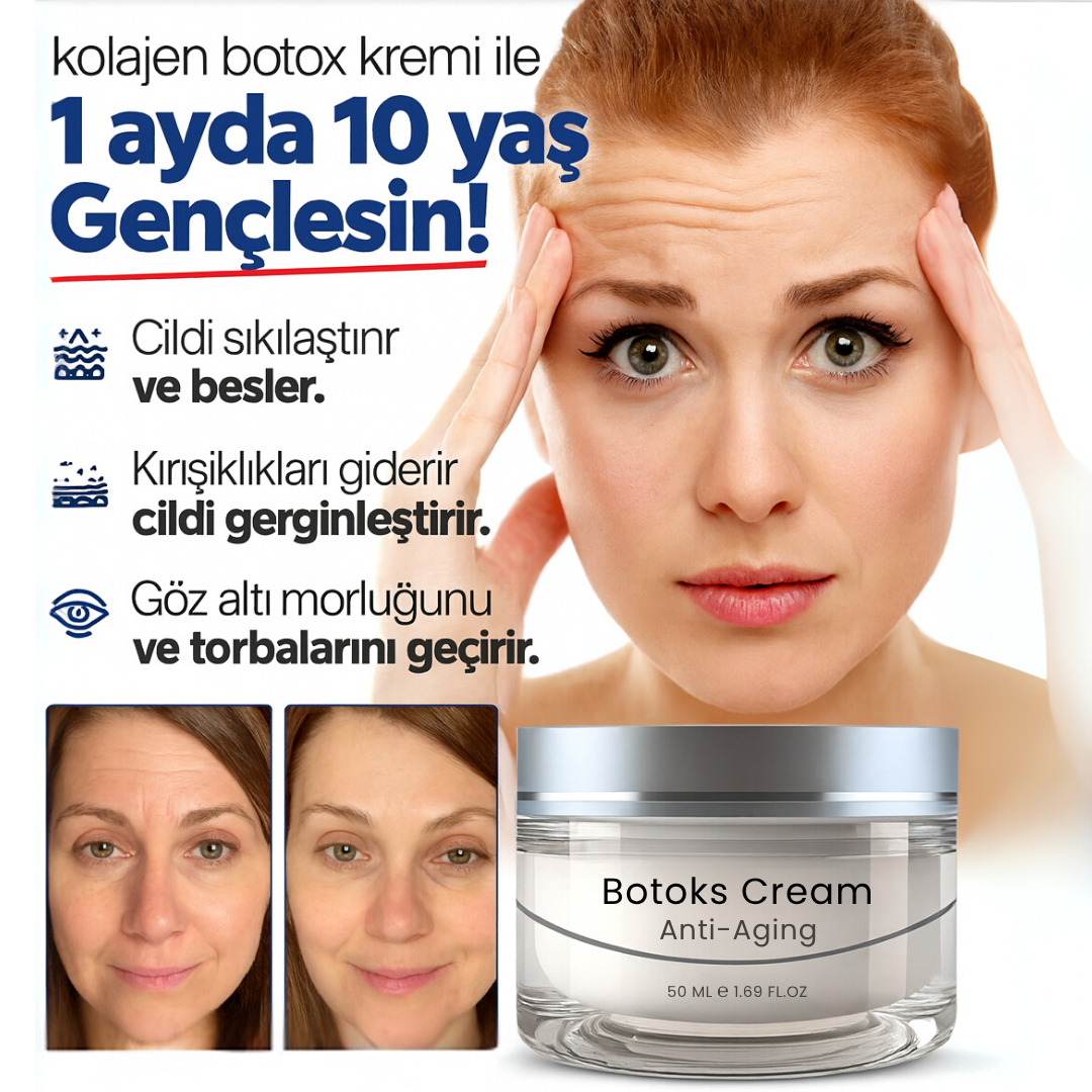 Kırışıklık Karşıtı Botoks Kremi