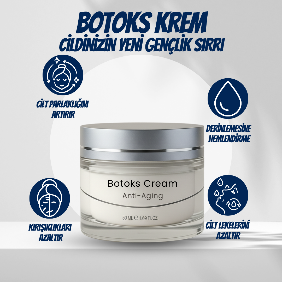 Kırışıklık Karşıtı Botoks Kremi
