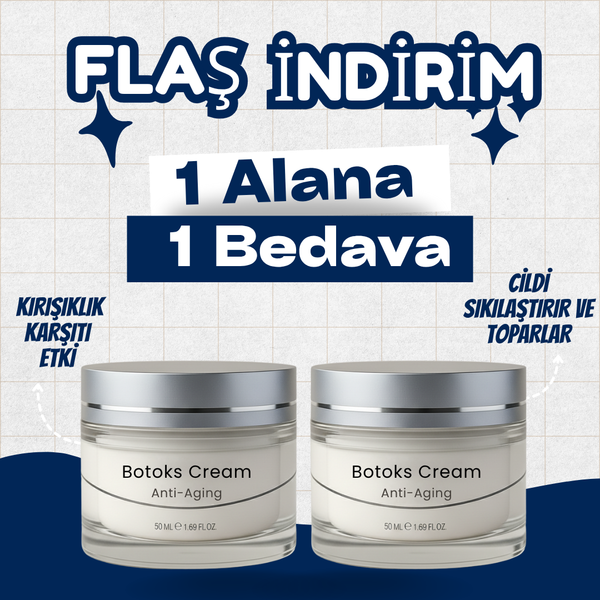 Kırışıklık Karşıtı Botoks Kremi