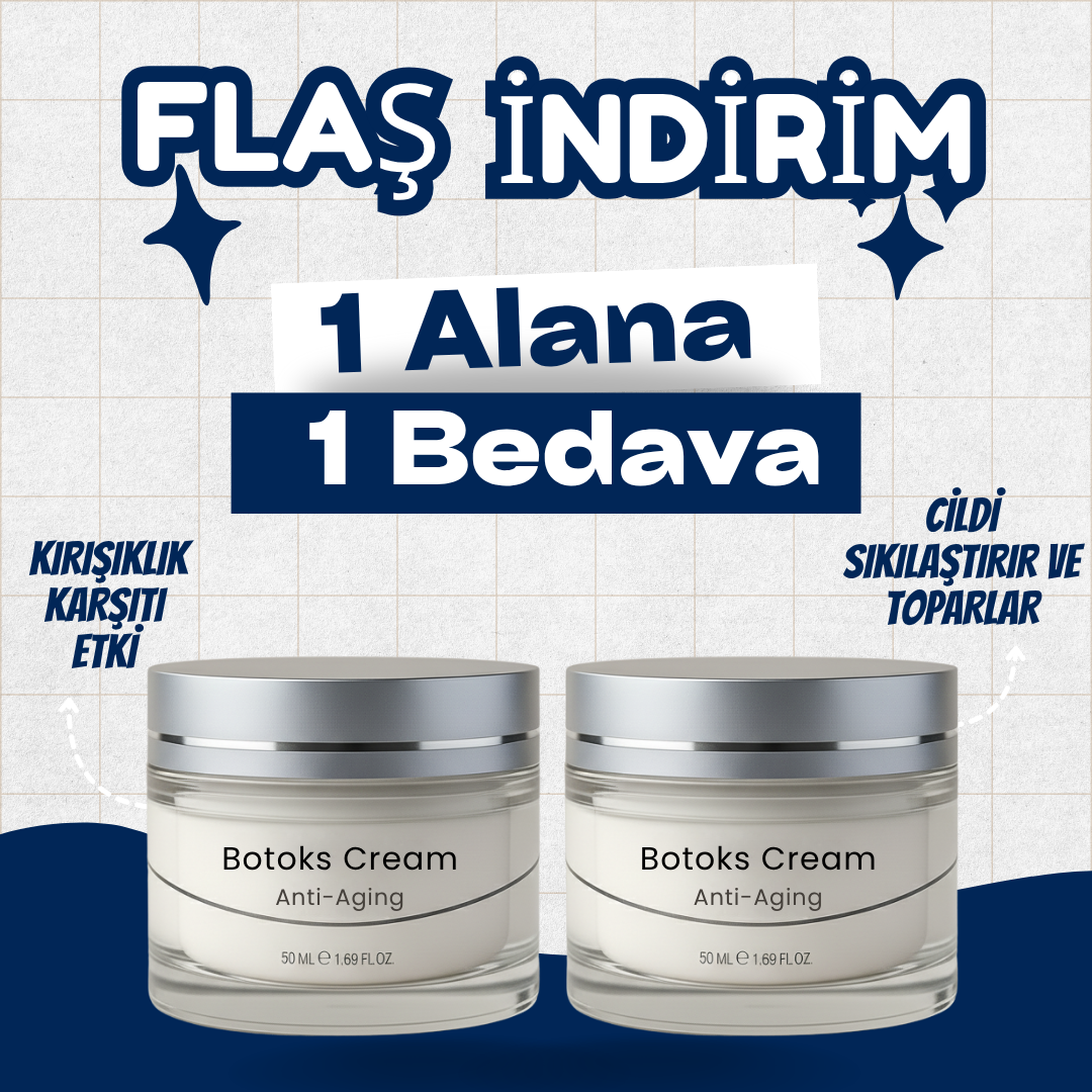 Kırışıklık Karşıtı Botoks Kremi